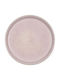 Bitz Plate Shallow Ceramic Pink with Diameter 27cm