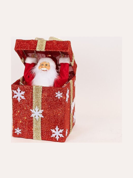 Eurolamp Beleuchtet Weihnachtliche Figur 25x25x34cm mit Musik