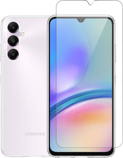 Redshield Set Back Cover Silicon Set cu Geam Transparent (Galaxy A05S - Galaxy A05S)