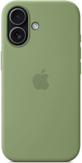 Apple Silicone Case with MagSafe Back Cover Σιλικόνης Light Moss (iPhone 17)
