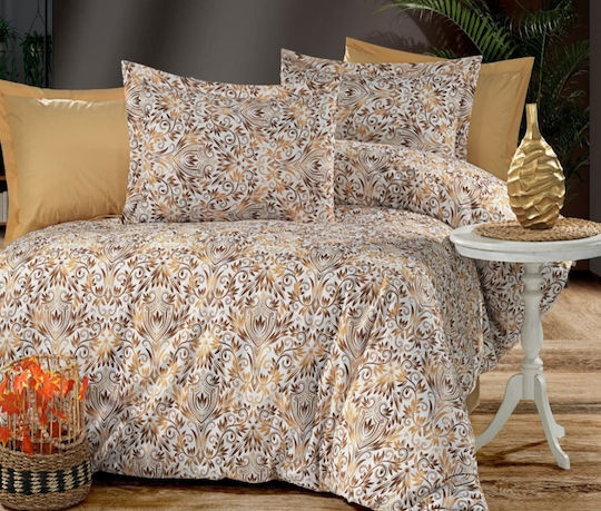 MayHome Σετ Σεντόνια Διπλά 200x240εκ. Floral (4τμχ)