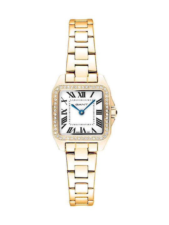 Gant Seneca Bijou Gold Γυναικείο Ρολόι 22.5mm Μ...