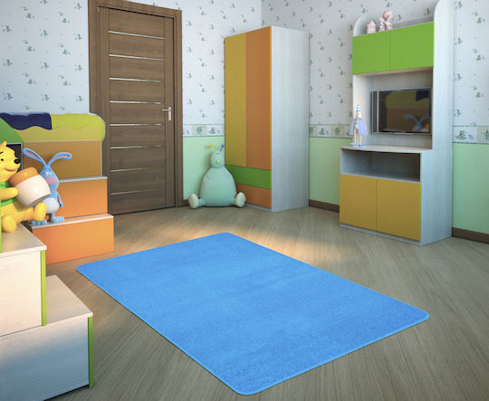 Nikotex Carpets Αντιολισθητικό Παιδικό Χαλί Hamilton Σιέλ 133x190