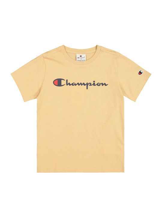 Champion Παιδικό T-shirt Μπεζ