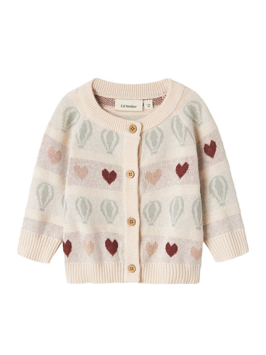 Kinderstrickjacke Rosa