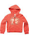 Kids Cardigan orange