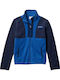 Kids Cardigan Fleece Collegiate Navy, Mountain Blue Full Full