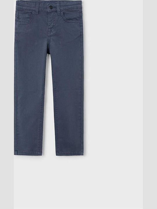 Mayoral Kids' Pants Grey Blue