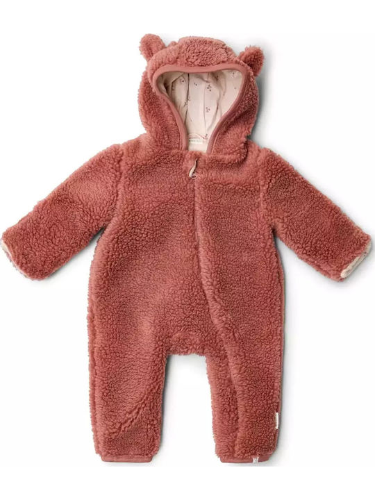 Little Dutch Teddy Φορμάκι Εξόδου Pink Blush
