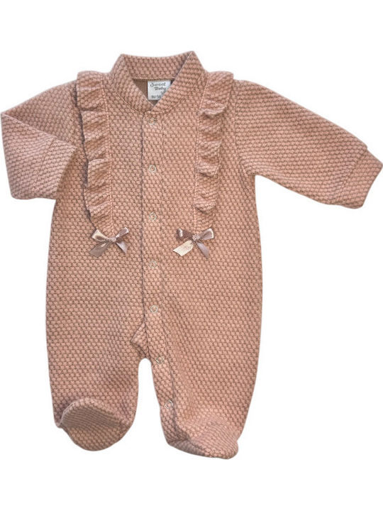 Sweet Baby Body pentru Bebeluși Mânecă lungă Pink