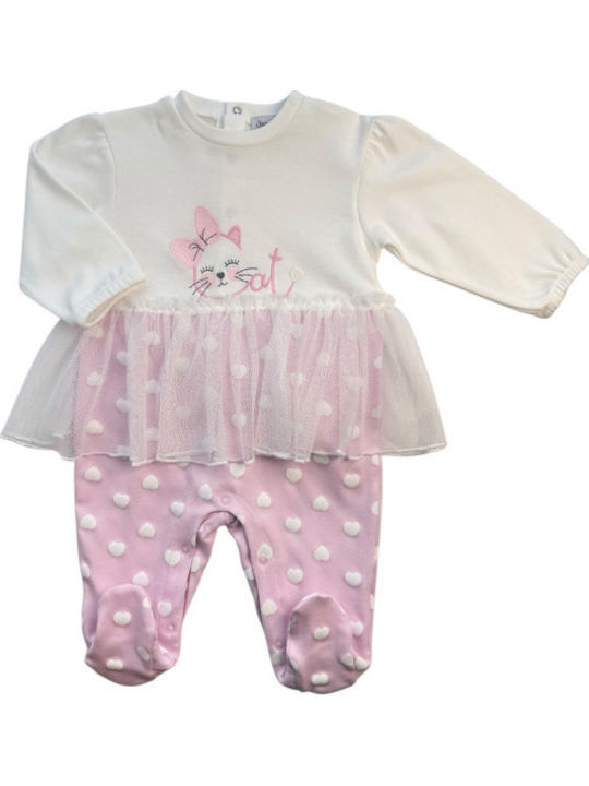 Sweet Baby Baby Bodysuit White-Pink