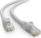 Powertech U/UTP Cat.6 (Gigabit) Καλώδιο Δικτύου Ethernet 30m Γκρι