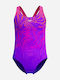 Speedo Kinder Badeanzug Einteilig Lila