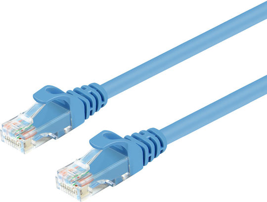 Unitek Y-c813abl Patch Cable Cat6 Blue 10.0m