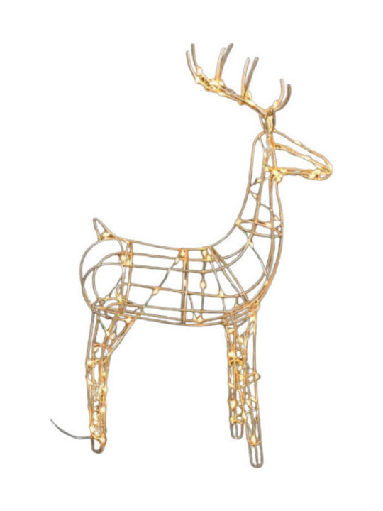 Kmt Style Christmas Decorative Reindeer 48x32x9cm Led Lighting