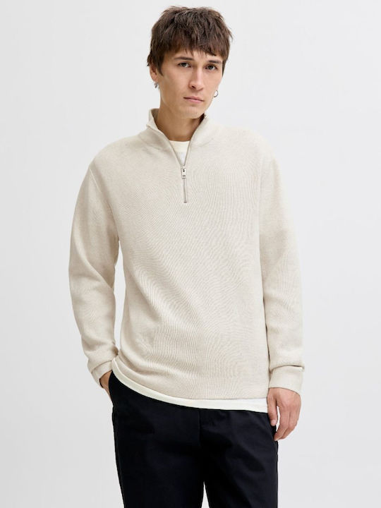 Jack & Jones Long Sleeve Sweater Beige