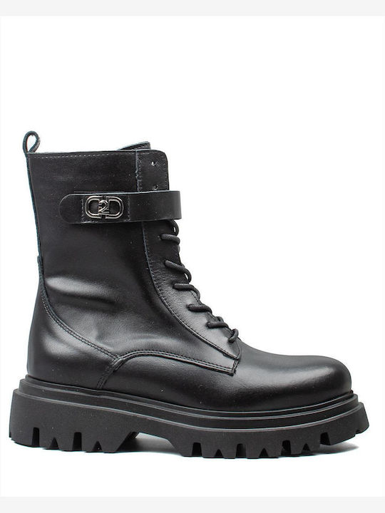 Stiefeletten Damen Schwarz