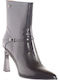 Leather Women's Ankle Boots Black