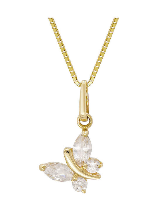 Kiriakos Gofas с дизайн Пеперуда от Злато 14K