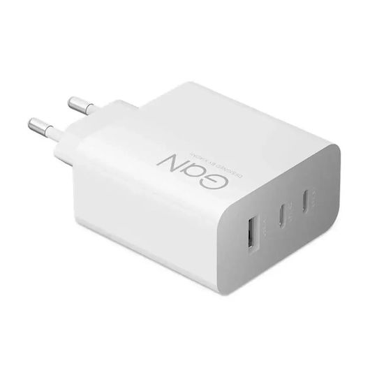 Xiaomi Φορτιστής Χωρίς Καλώδιο GaN με Θύρα USB-A και 2 Θύρες USB-C 90W Power Delivery Λευκός (HyperCharge)