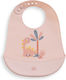Interbaby Αδιάβροχη Σαλιάρα Σιλικόνης Pink για ...