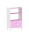 Bücherregal Boden Rosa