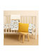 abo Baby Sheets Set Crib Cotton White 70x140cm 3pcs