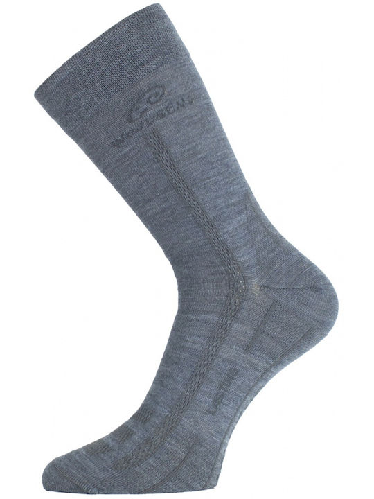 Lasting Merino Trekking Sportsocken Grau 1 Paar