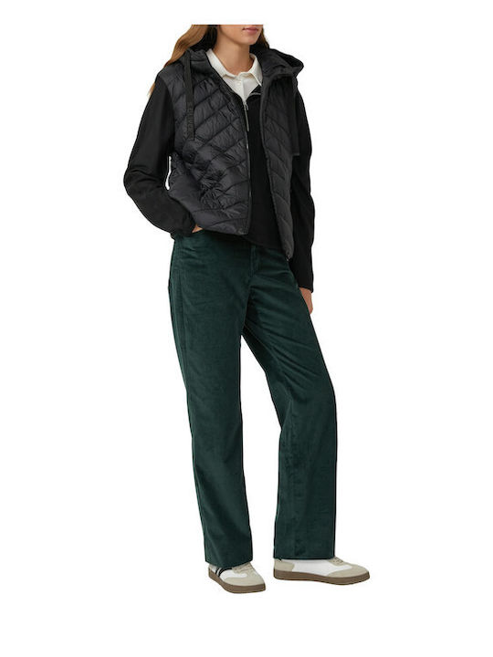 Damen Stoff Hose Grün