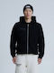 Black Hooded Cardigan