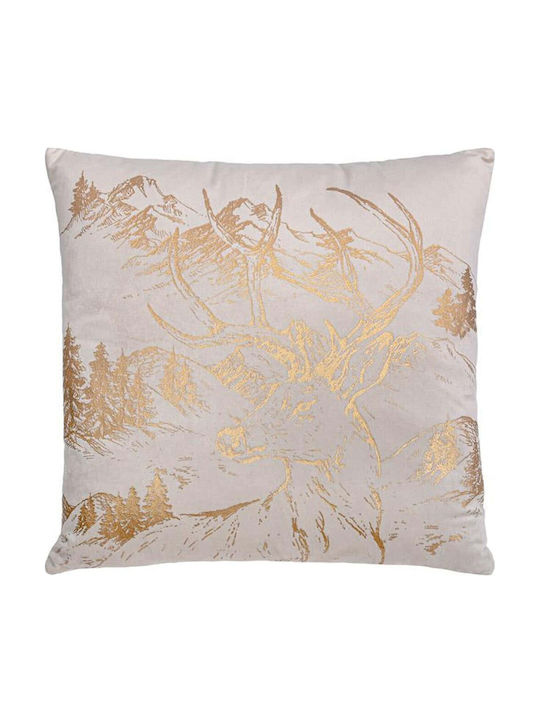 Fylliana Christmas Decorative Pillow Square Bei...