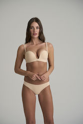 Bye Bra Brazil 2Pack χωρίς Ραφές Μπεζ, Μαύρο