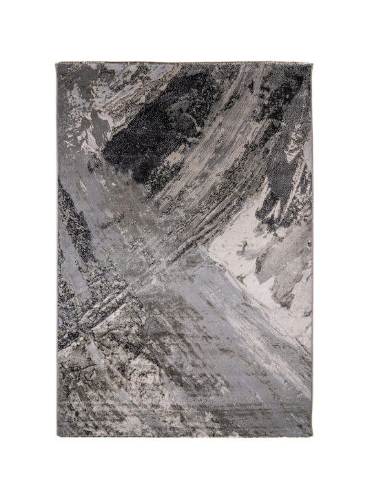 Klonaras Alto 9649 Modern Bedroom Rugs Set L.grey 2004427 3pcs