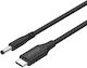 Unitek Ucl Usb-c To Dc Cable 1.8m 65w Lenovo 4.0×1.7mm C14118bk