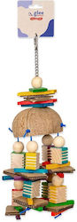 Glee Παιχνίδι Κρεμαστό Πτηνών Coconut Mobile Grouvy Blocks 35cm