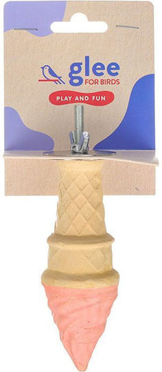 Glee Πέτρα Ασβεστίου Πτηνών Cinnamon Ice Cream Perch 13cm