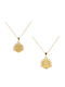 Polytimo Charm Amulet Constantine from Gold Plated Silver
