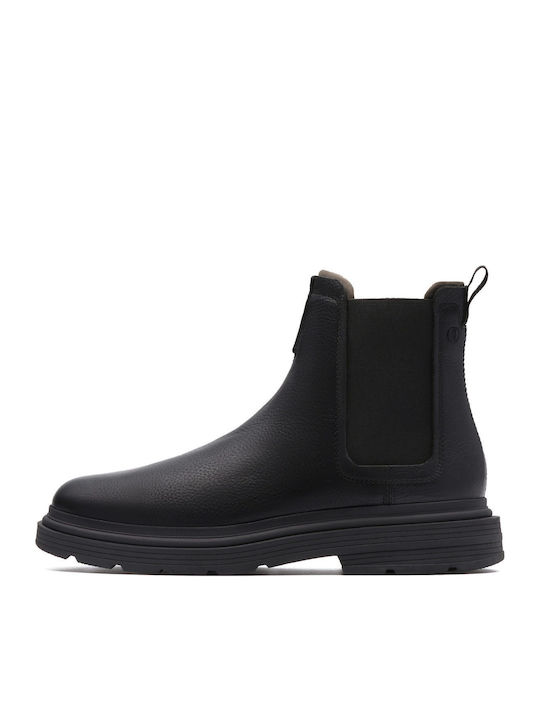 Clarks Easy Leather Black Men's Boots