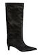 Medium Heel Women's Boots Black