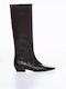 Leather Women's Boots Black
