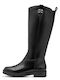 Leather Women's Boots Black