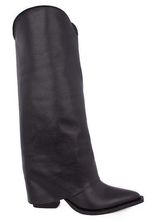 Tsakiris Mallas Leather High Heel Women's Boots...