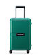 Securitech by Delsey Cabin Travel Suitcase Stone Green with 4 Wheels Height 55cm