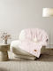 Nima Serenus Blanket Fleece Couch 130x170cm Nude Pink