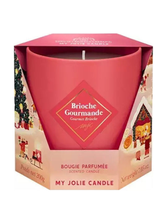 My Jolie Candle Noel Brioche Gourmande Gold Bracelet Χριστουγιεννιάτικο Κερί Κόσμημα Βραχιόλι Έκπληξη