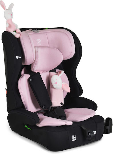 Moni Rock Καθισματάκι Αυτοκινήτου i-Size Baby Pink 9-36 kg