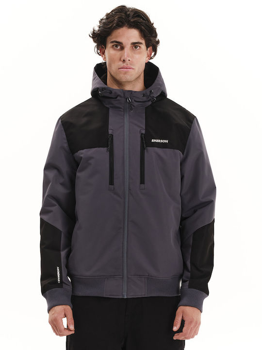 Emerson Jacke Bomber Wasserdicht Gray