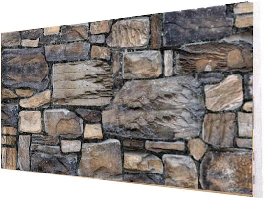 3D Πάνελ Τοίχου με Κόλλα Βαφόμενο Γκρι 50x100εκ. 3D Πάνελ Τοίχου με Κόλλα Βαφόμενο Γκρι 50x100εκ.