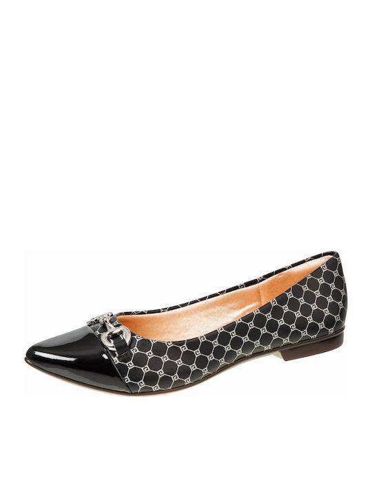 Damen Ballerinas Schwarz