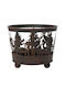 Beauty Home Weihnachtlich Brotkorb Metallisch L39xB39xD32cm.